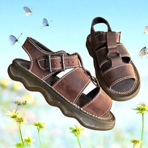 Vintage Dr. Martens Toddler Fisherman Sandals - UK 11 (US 12) - Made in England